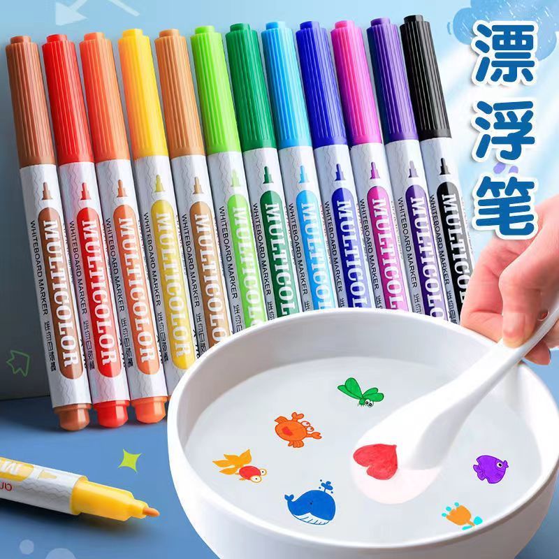 Bút Vẽ Nổi Trên Mặt Nước Không Độc Hại Có Thể Xóa Được Nhiều Màu Sắc Dành Cho Trẻ Em