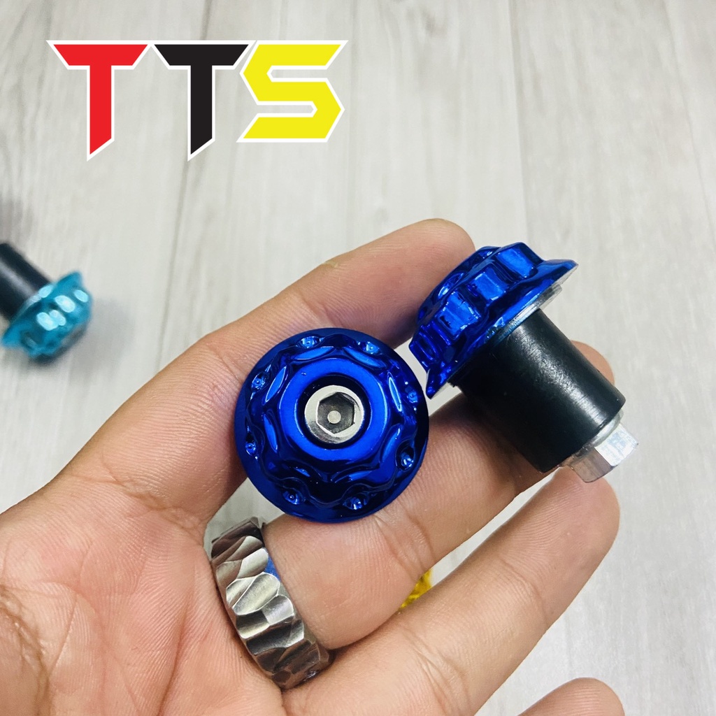 Gù tay lái mạ chrome siêu bóng nhiều màu sắc sử dụng cho các loại xe Honda,Yamaha, Suzuki