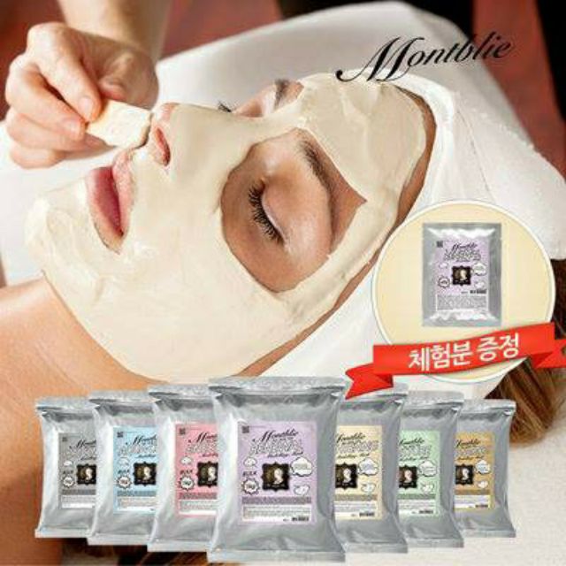 (GRAB / NOWSHIP) (Date 07-01-2024) MẶT NẠ TƯƠI DÀNH CHO DA MỤN MODELLING MASK MONTBLIE 40G CHUYÊN DÙNG CHO SPA HÀN QUỐC