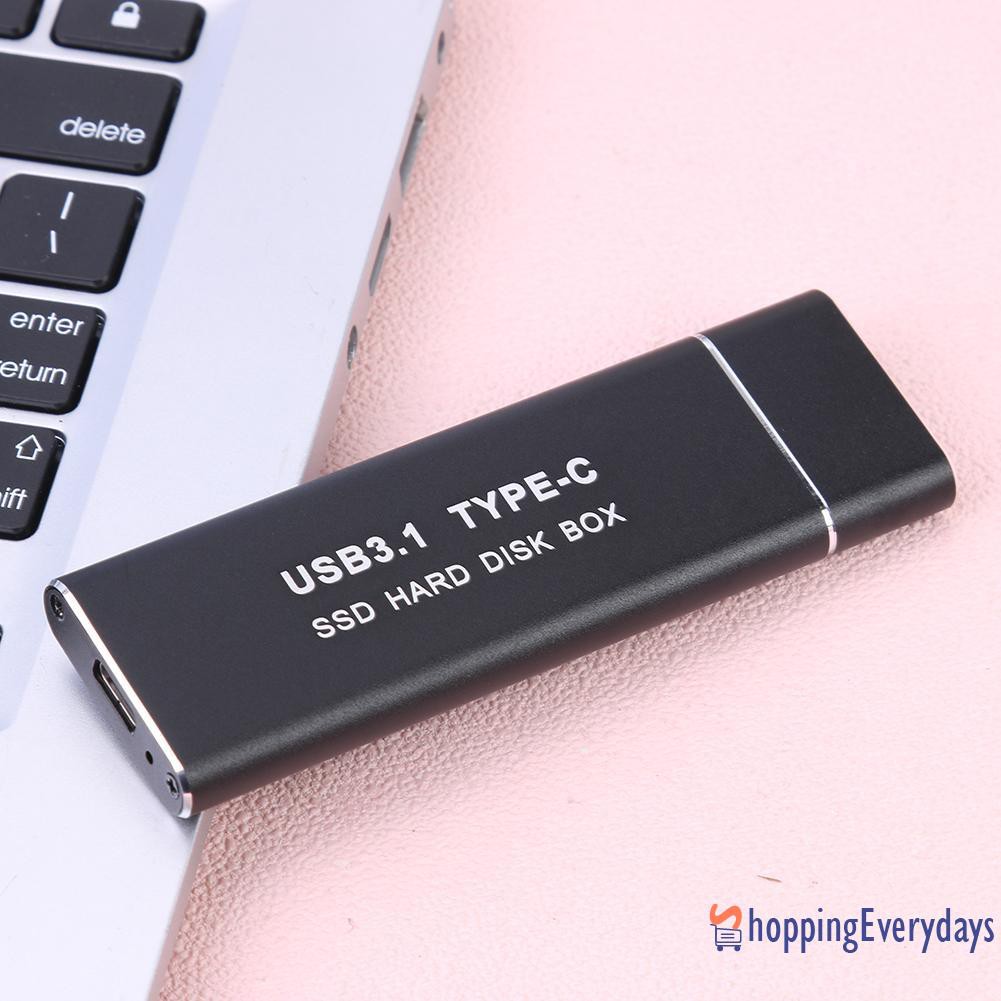 SV Hộp Đựng Ổ Cứng Ssd Usb3.1 Type C Sang M.2 Ngff