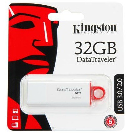 Kingston Cáp Truyền Dữ Liệu 4 & Dtig4 & - 32gb - Màu Đỏ