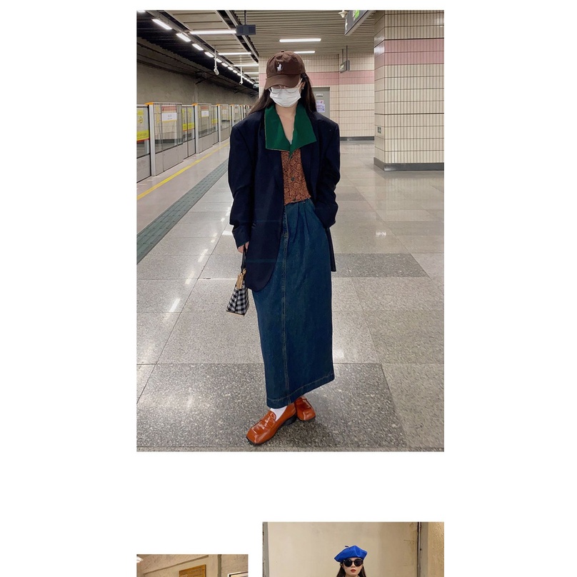 Áo Sơ Mi Nữ Dài Tay In Hoa Phong Cách vintage Màu Sắc Tương Phản