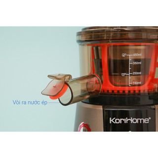 Máy ép chậm hoa quả Korihome JEK-644