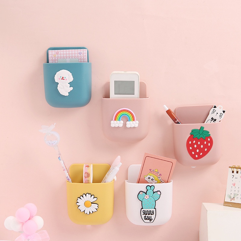 &lt;Tặng Sticker&gt; Khay Để Đa Năng Icon Nổi Trang Trí Phòng Kệ Để Điều Khiển Điện Thoại Đồ Dùng Cá Nhân U017