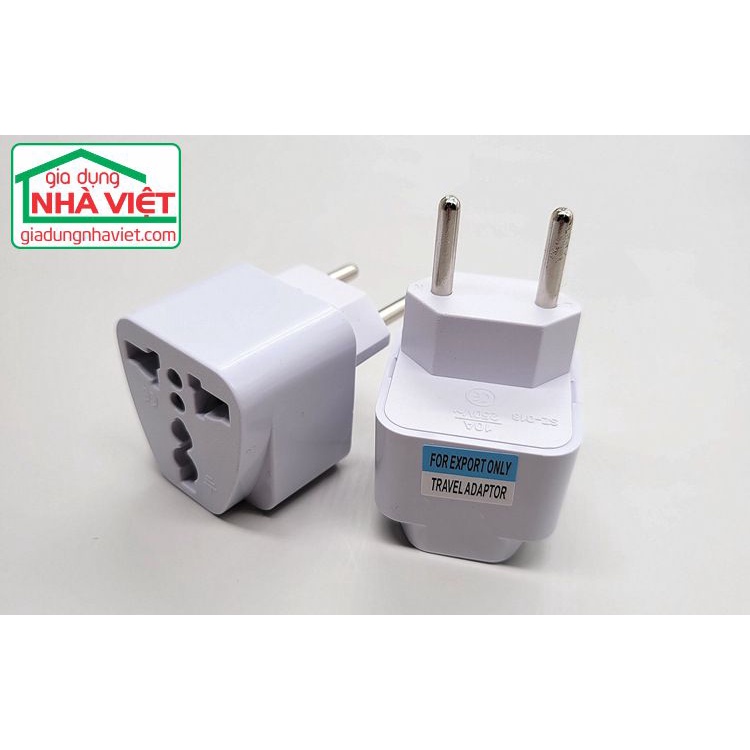 Phích nối điện 10A 500W chuẩn Brazil Italy Thụy Sỹ Argentina Hy Lạp SZ-018