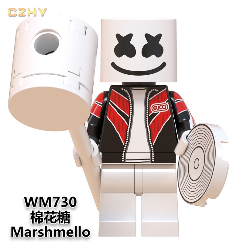 Bộ Lắp Ghép Lego Nhân Vật Dj Marshmellow Aim Agent Cho Trẻ Em Wm6064