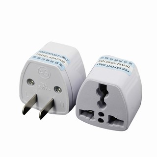 Combo 2 Đầu chuyển đổi ổ cắm 3 chấu sang 2 chấu