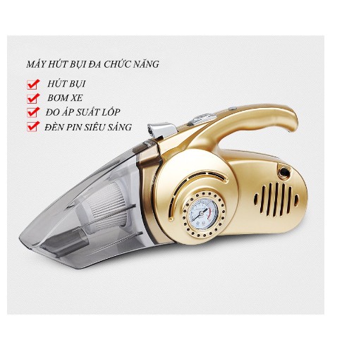 MÁY HÚT BỤI OTO KIÊM BƠM LỐP ĐA NĂNG 4 IN 1 - ELLYNA_SHOP - HCM | BigBuy360 - bigbuy360.vn
