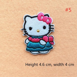 Sticker ủi thêu hình Hello Kitty