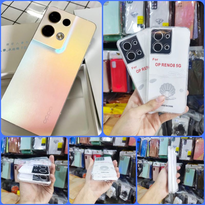 Ốp lưng Oppo Reno 8 5G / Reno 8 Pro 5G / Reno 8 pro plus 5G dẻo siêu trong suốt bảo vệ camera viền nhám chống trượt