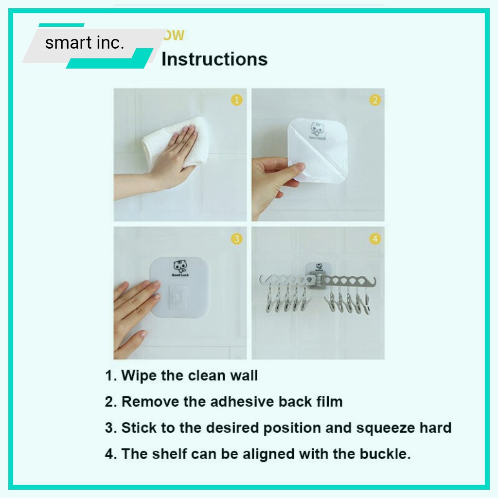 Móc Kẹp Phơi Tất Vớ Khăn Quần Áo Đồ Lót Trẻ Em Người Lớn Treo Ban Công Lan Can