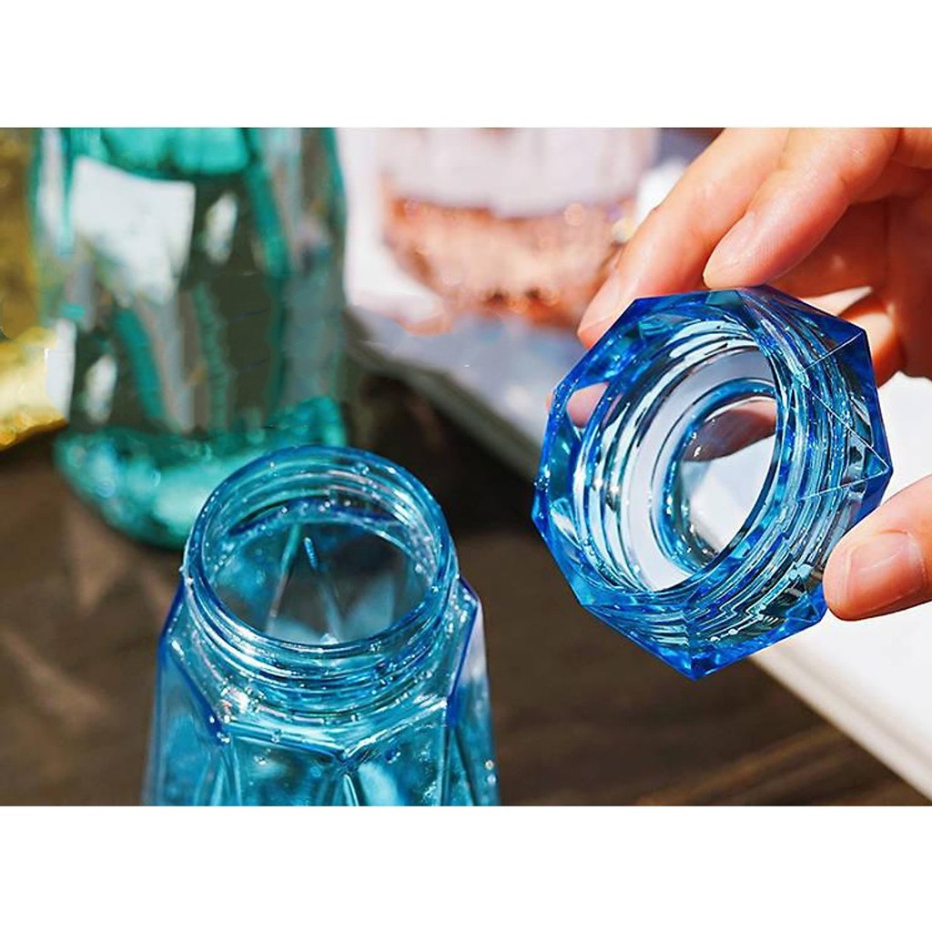 Bình Nước Thủy Tinh - Bình Nước Kim Cương Crank Cup 450ml Chịu Nhiệt | BigBuy360 - bigbuy360.vn