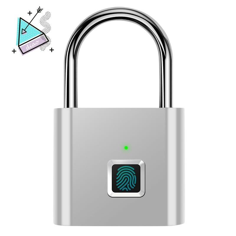 Ổ khóa vân tay chống trộm sạc cổng USB tiện dụng