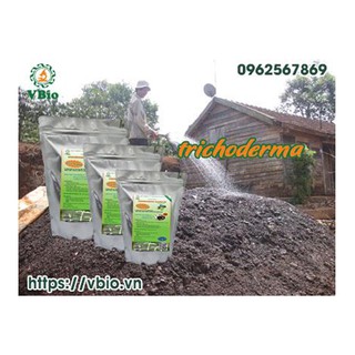 3 túi trichoderma chế phẩm men vi sinh nấm - 1kg/túi