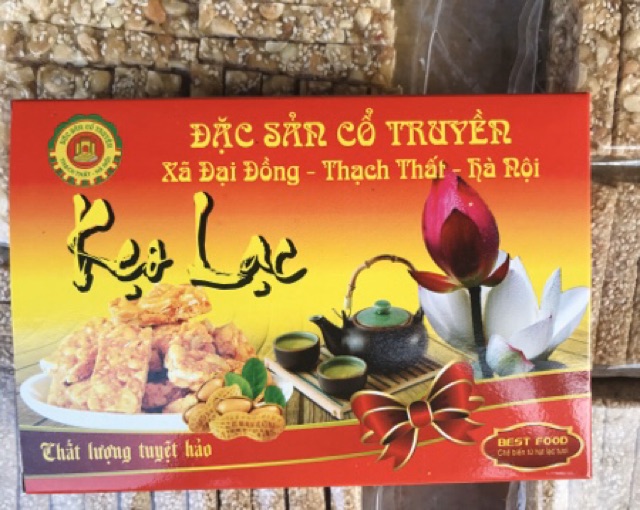 1 kg kẹo lạc đặc sản gia truyền Thạch Thất - Hà Nội (có hộp đẹp)