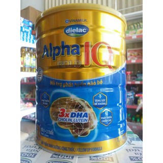 Sữa bột Alpha gold step 3/4 1kg5 (1500g/1400) hộp thiếc