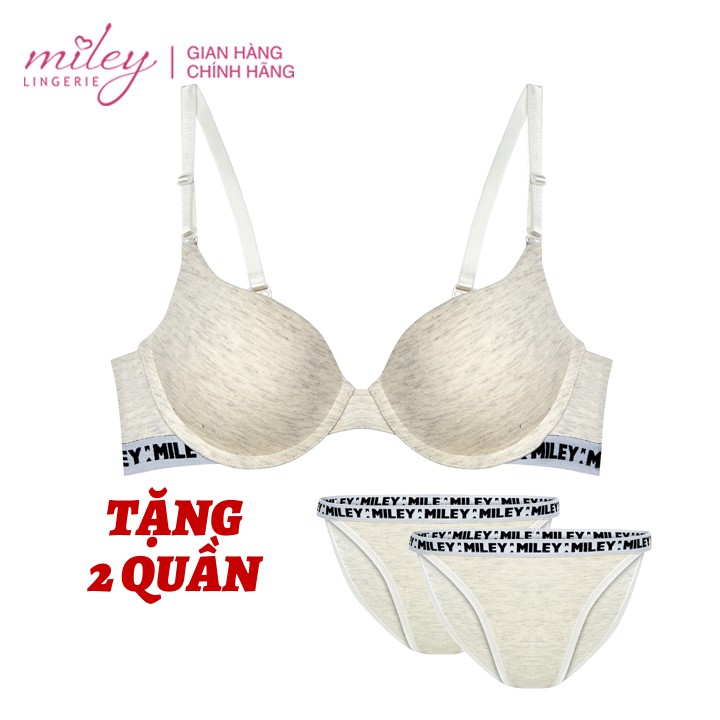 [MUA 2 GIẢM THÊM 5%]Bộ Đồ Lót Melange High-cut Sporty Chic Miley Lingerie BRC -FCB01 | BigBuy360 - bigbuy360.vn