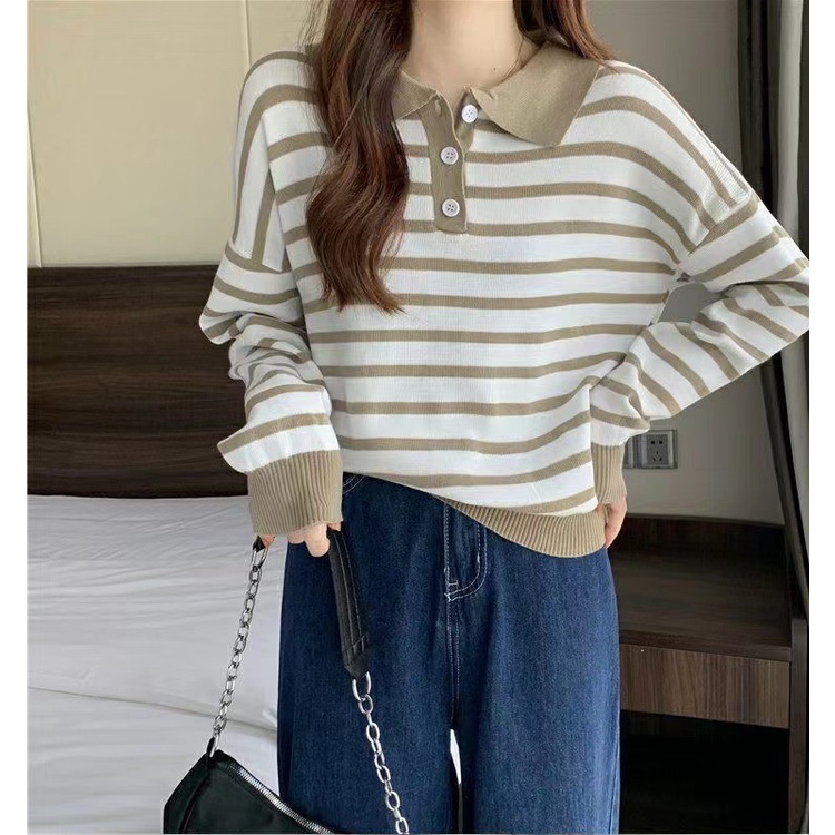 (HÌNH THẬT - HÀNG SẴN) Áo dệt kim tay dài , áo dệt kim oversize dáng rộng phong cách hàn quốc - nhiều màu lựa chọn