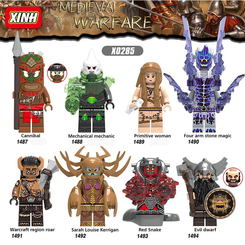 Mô Hình Lắp Ghép Lego Nhân Vật Game World Of Warcraft Region Roar X0285 Chất Lượng Cao