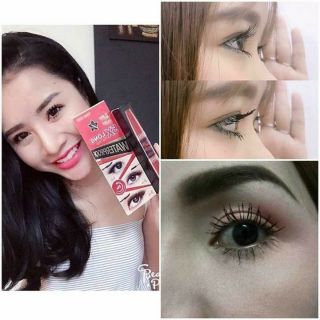 MASCARA NỐI MI 2 ĐẦU SUPER MODEL 5X LONG DEEP BLACK