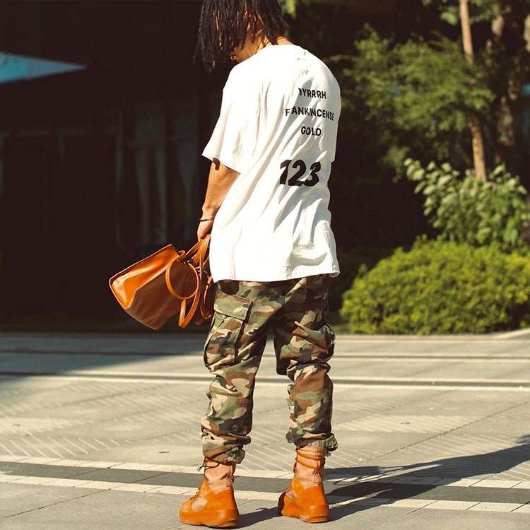 RRR123 old short-sleeved Vintage tee high street loose American casual couple T-shirt