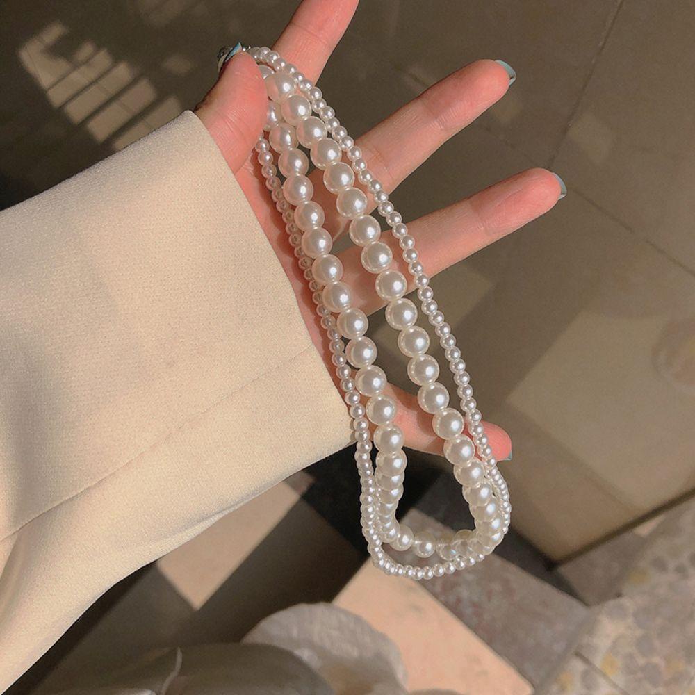 Vòng cổ Hai Lớp Thanh Lịch Phong Cách Hàn Quốc Cho Nữ