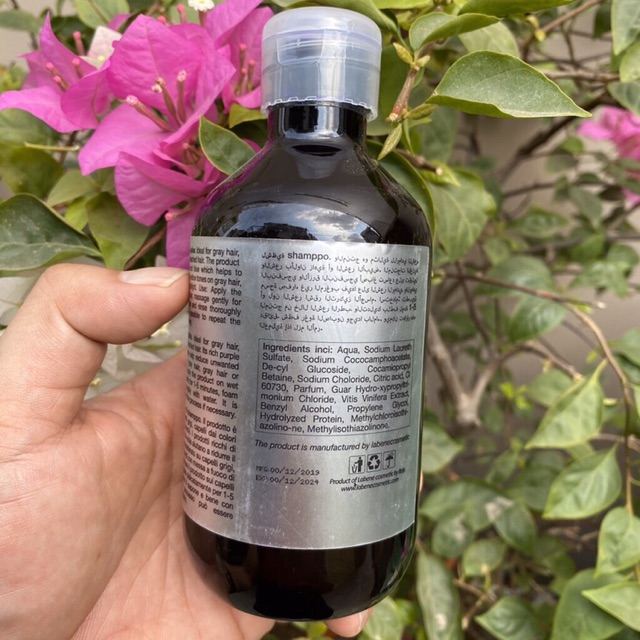 Dầu gội tím LABENE Silver Shampoo GIỮ MÀU KHỬ VÀNG 300ml