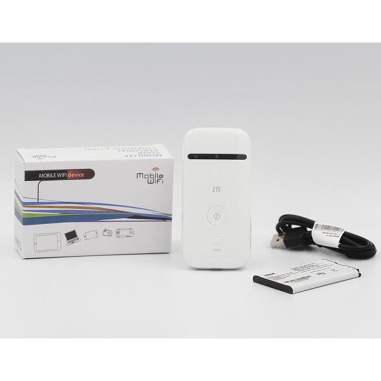 free ship Bộ phát wifi 4G di động ZTE MF65 đa mạng - Cục phát wifi từ sim 3G/4G MF65 chuẩn Tốc độ cao
