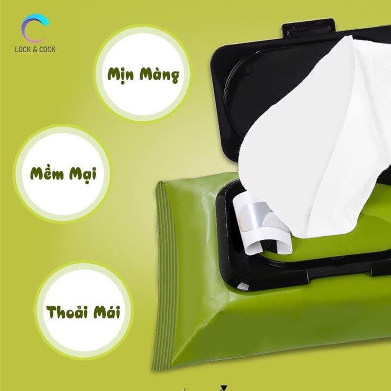 Một gói 60 tờ khăn ướt tẩy trang Bơ Avocado Deep Cleansing Wipes | BigBuy360 - bigbuy360.vn