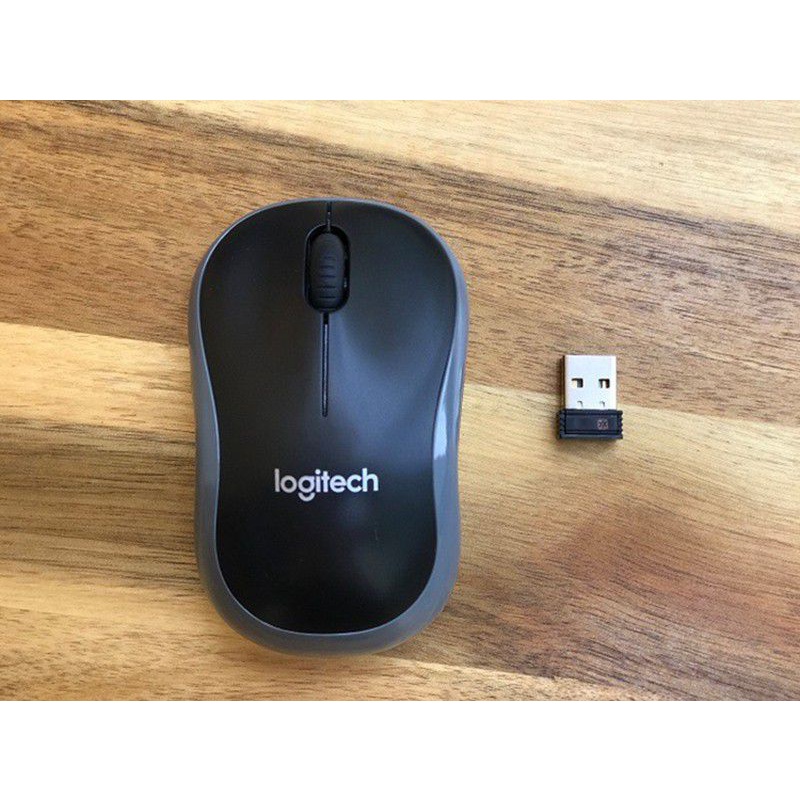 Chuột máy tính - Chuột không dây LOGITECH MS220 Silent giảm tiếng ồn.Hàng chính hãng tặng kèm pin AA