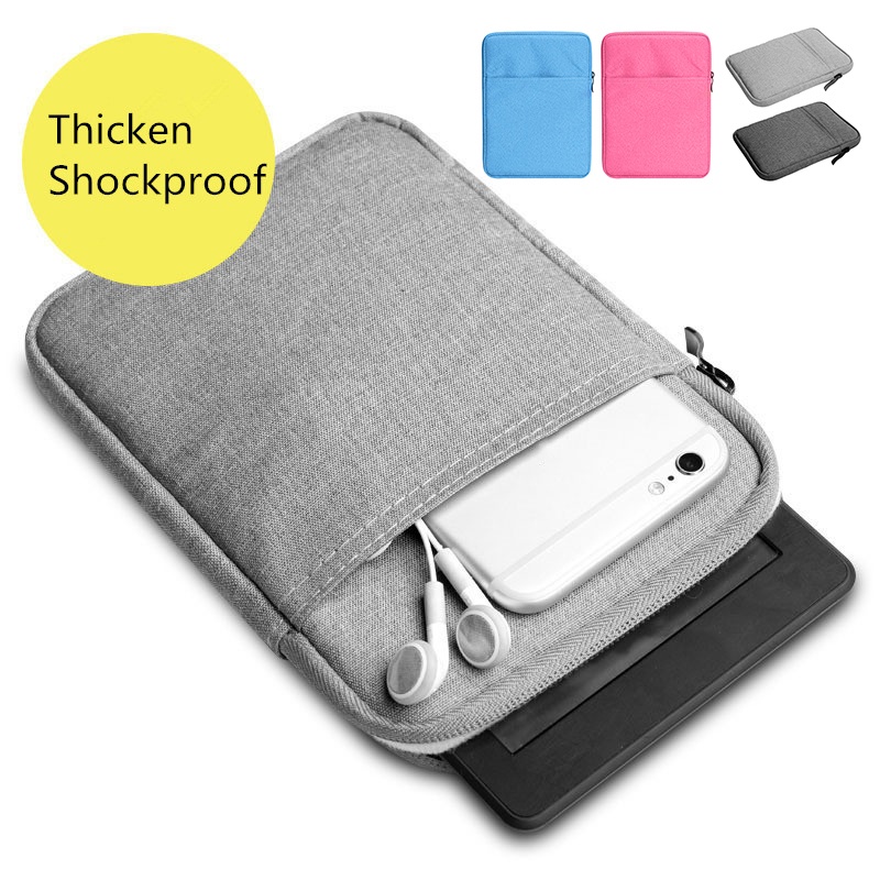 6 Inch Ebook Shockproof Sleeve Tablet E-Reader Bag for Amazon Kindle Paperwhite 4/3/2/1 Voyage Kpw3 958/558/499 8 Pocketbook Pouch Case Dark Gray