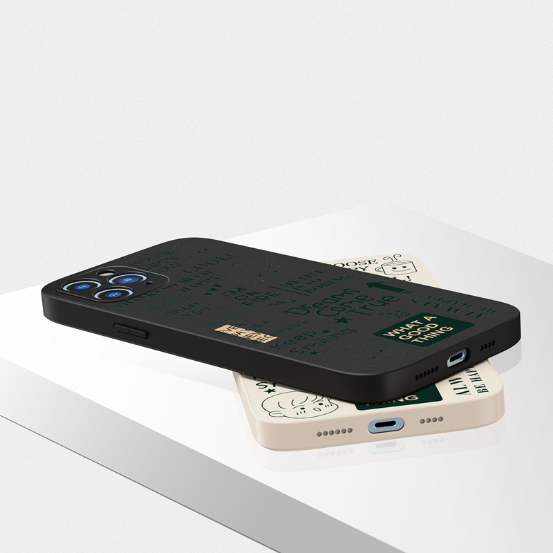 Ốp lưng iphone Ốp điện thoại SUNTAIHO silicon mềm hình cậu bé cô bé xấu hổ cho iPhone 13 12 11 Pro Max X XR Xs Max 7 8+ 12mini 13mini