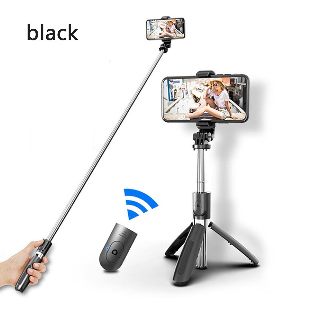 Di động có thể gập lại Bluetooth cầm tay Giá đỡ điện thoại chụp ảnh tự sướng Stick Tripod Stand Monopod cho Android IOS