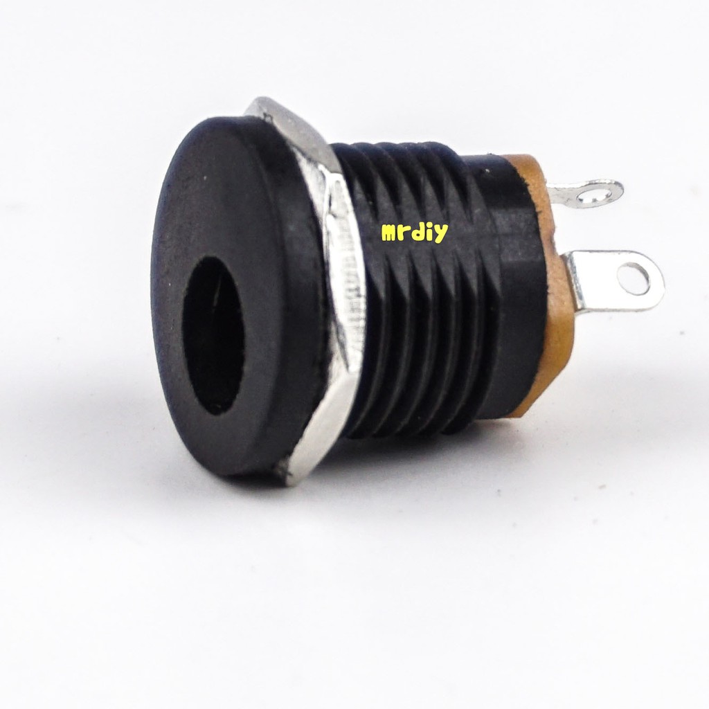 Jack DC Cái 5.5 x 2.1 mm Đầu Tròn