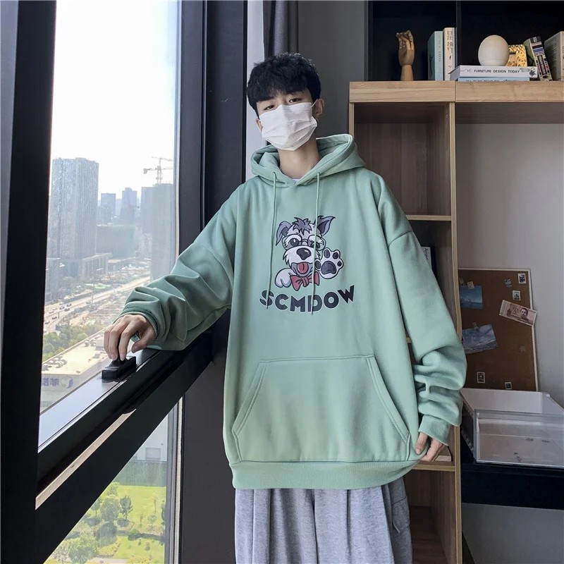 Áo Hoodie Thời Trang Thu Đông Dành Cho Cặp Đôi (S-3Xl) 7 Màu Lựa Chọn