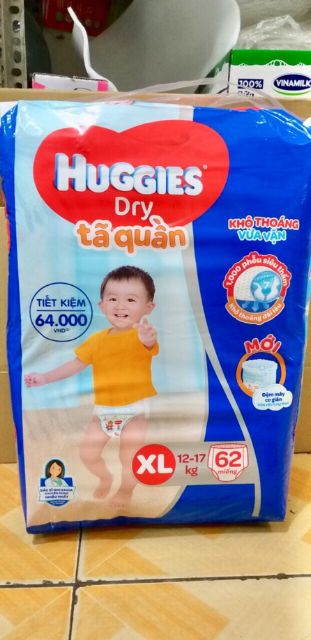 TẢ QUẦN HUGGIES SIZE M ,SIZE L ,SIZE XL ,SIZE XXL