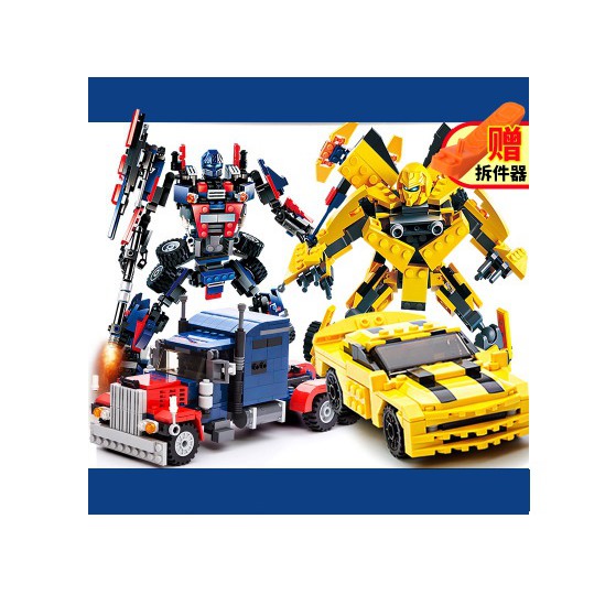 ĐỒ CHƠI LẮP RÁP MÔ HÌNH ROBOT BUMBLEBEE TRANSFORMER