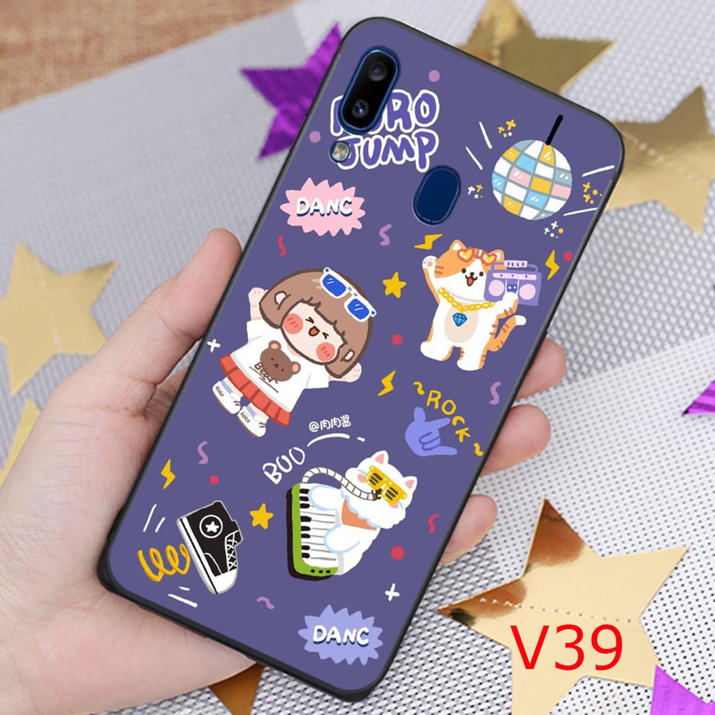 [ ỐP LƯNG GIÁ RẺ ] Ốp Samsung a30 - Samsung a20 - Samsung a11 - Samsung a10 - Samsung M10 in hình JUMP diêu đáng yêu