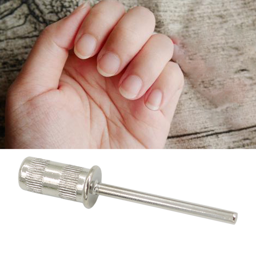 1 Pc Nail Drill Bit Heat-resistant Dust-proof Iron Electric Nail Drill for Home