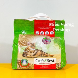 Cát vệ sinh gỗ hữu cơ Cat's Best Original 2.1kg 5L cho mèo