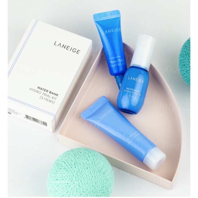 Bộ kit dưỡng ẩm Laneige Water Bank Hydro Kit mẫu mới