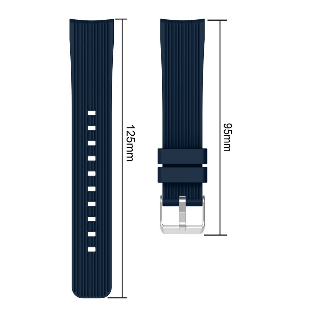 Dây silicon chất lượng cao thay thế cho đồng hồ samsung galaxy watch 4 classic 42mm 46mm / galaxy 4 40mm 44mm 20mm