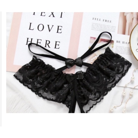 Quần lót ren xẻ đáy đính nơ sexy quyến rũ 2710