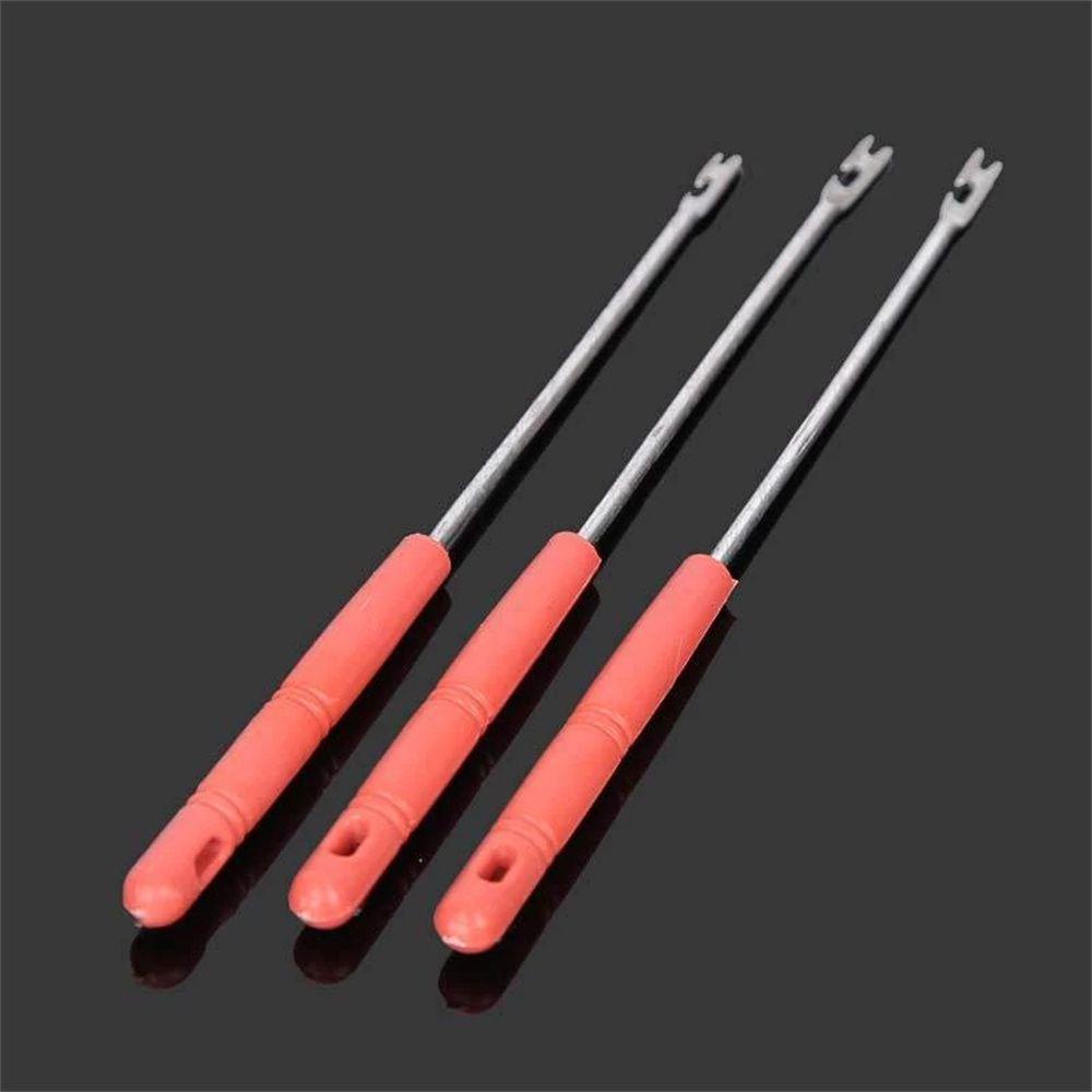 LETTER 1/3Pcs Portable Unhooking Device Stainless Steel Extractor Handle Fishhook Detacher Angling Gear Accessories Fishing Tackle 140mm 6.8g High Quality Hook Remover Tool