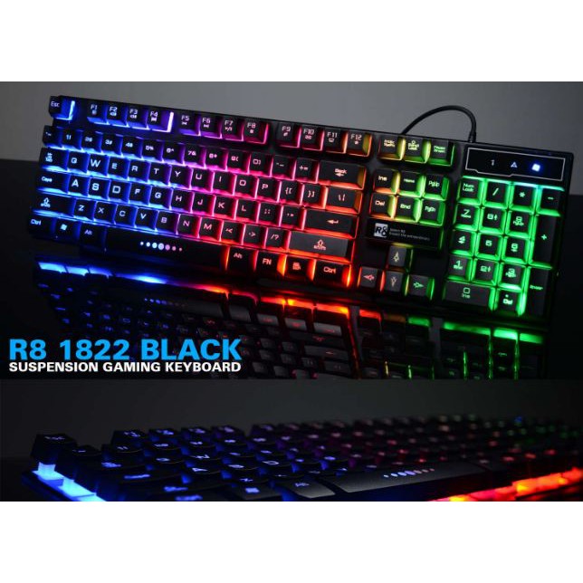 Bàn phím Keyboard R8-1822 cổng USB