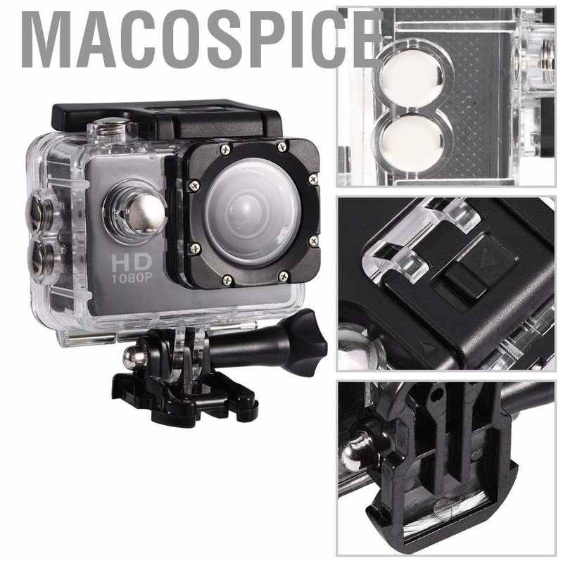 Macospice 1080P SJ5000 HD Camcorder Sport Action Recorder Waterproof Camera DV For