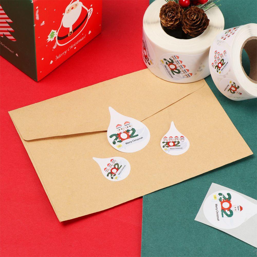 CONOPERY Nhãn Dán Trang Trí Giáng Sinh / Tiệc Cưới Thủ Công DIY Note