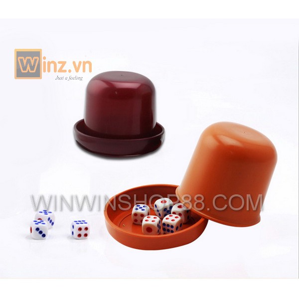 Hộp lắc xí ngầu Beer Club - Winz.vn