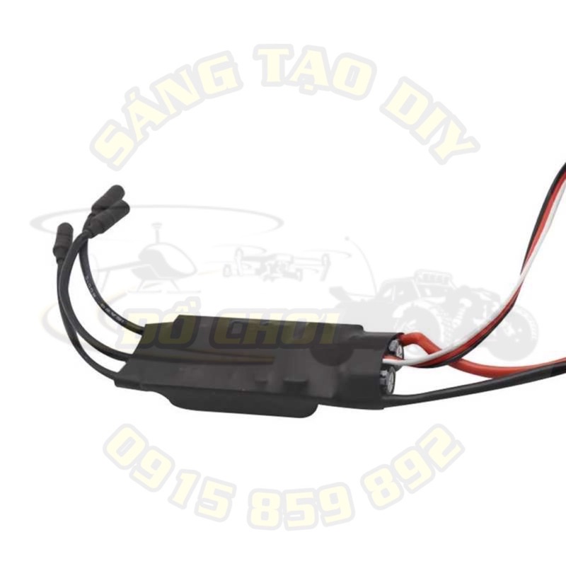 Bộ điều tốc động cơ không chổi than ESC 30A dùng chế tạo máy bay Su27 Su30 F22