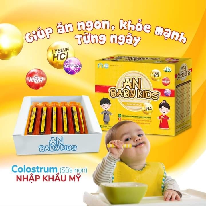 SIRO ĂN NGON, TĂNG ĐỀ KHÁNG AN BABY KID